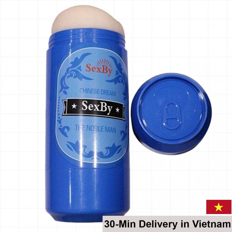 Sexby Beer Can Sleeve Silicone TPE Male Masturbator Cup 