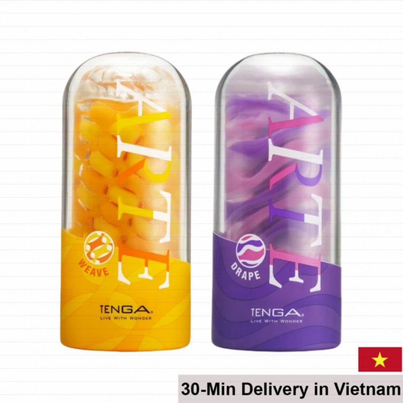 Tenga Arte Weave Drape Soft Comfortable Male Pleasure Toy Design 