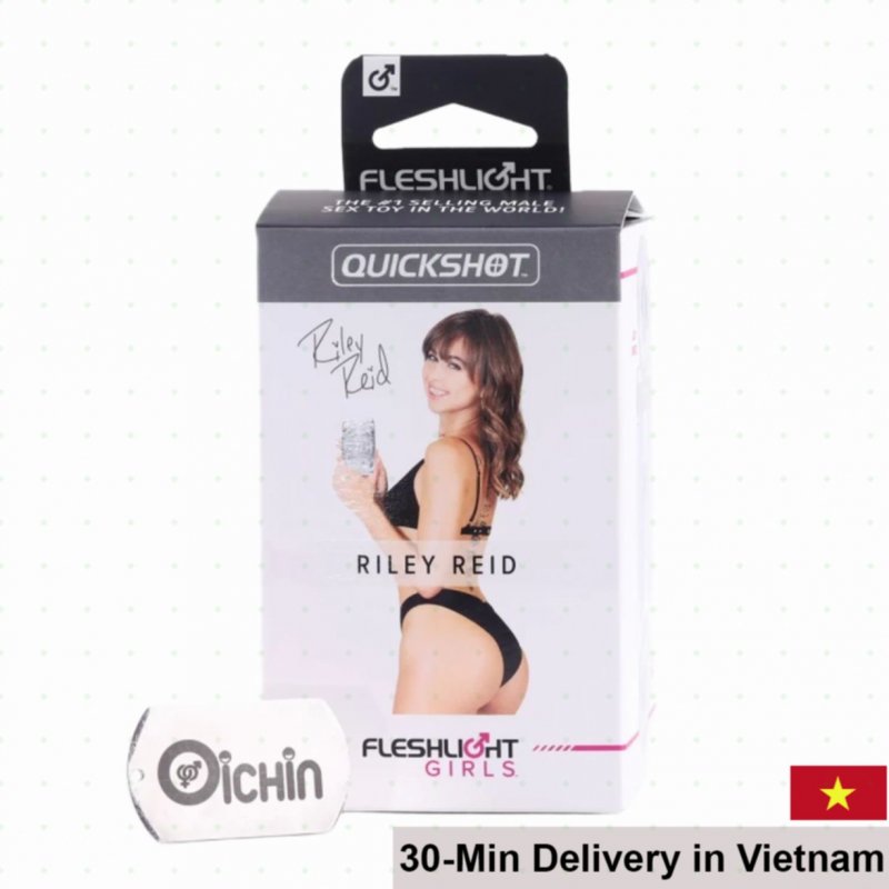 Fleshlight Riley Reid Transparent Silicone Masturbator 