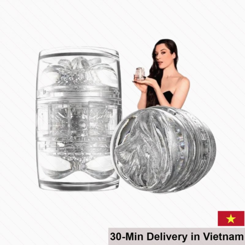 Fleshlight Quickshot STOYA Transparent Silicone Masturbator 