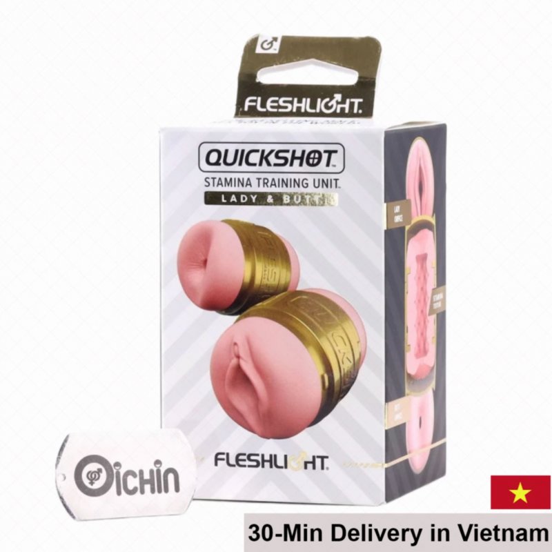 Fleshlight Quick Shot Lady & Butt Dual End Masturbation Cup 