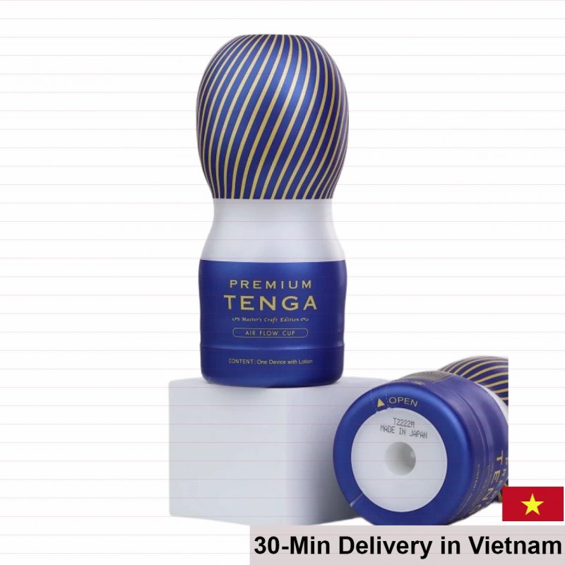 Premium Tenga Air Flow Cup Japan Male Masturbator 