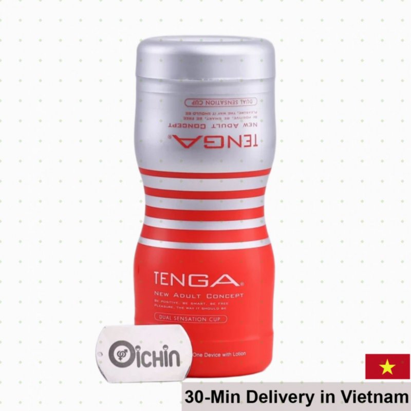 Tenga Double Hole Dual-Ended Masturbation Cup Sealed Authentic 