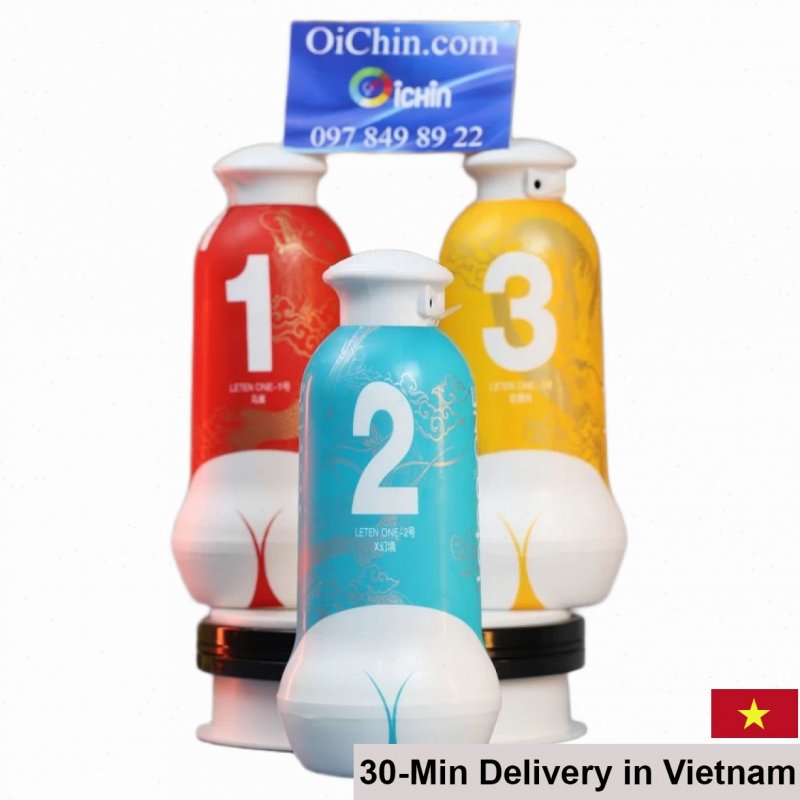 Leten One 3 Silicone Models with Realistic Moan Sounds 