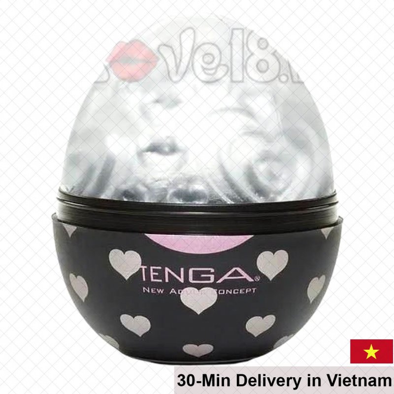 Tenga Egg Black DC18B Japanese Male Masturbation Sleeve 
