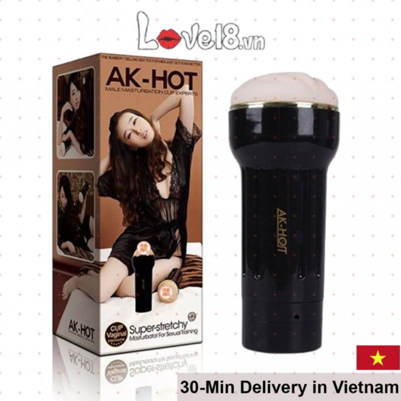 AK Hot Realistic Silicone Cup Masturbator 