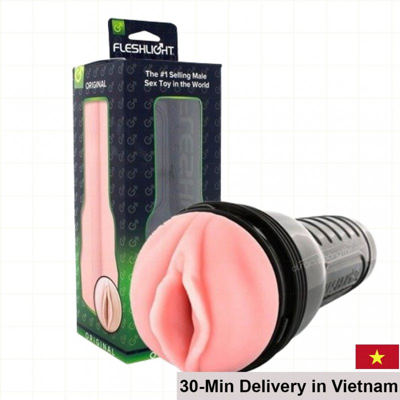Black Fleshlight Male Masturbation Cup Premium Silicone 