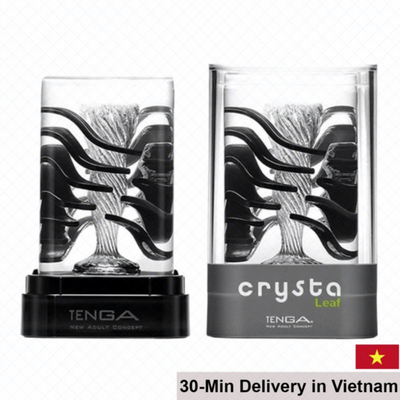 Tenga Crysta Leaf Premium Male Masturbation Cup Compact 