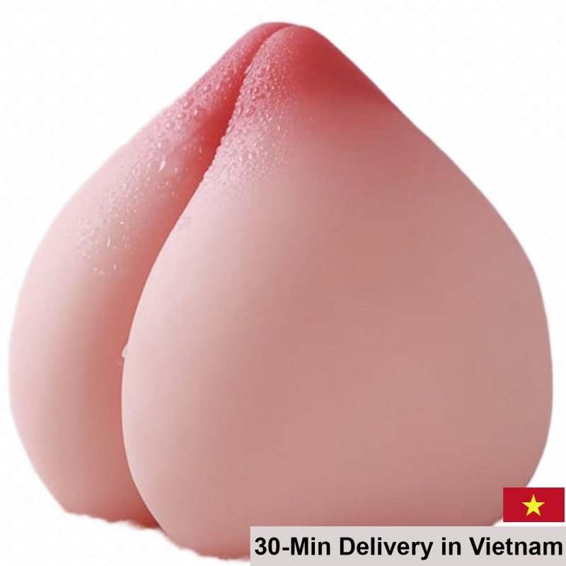 Baile 3D Soft Realistic Nipples Violet Silicone Masturbator 