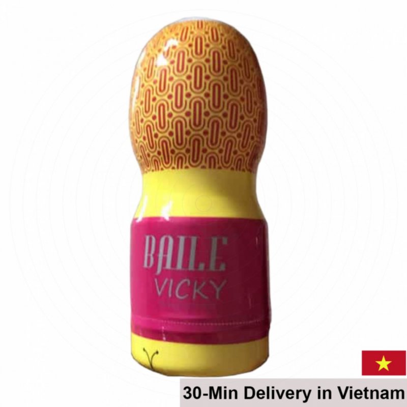 Baile Vicky 7 Mode Vibrating Silicone Masturbation Cup Japan 