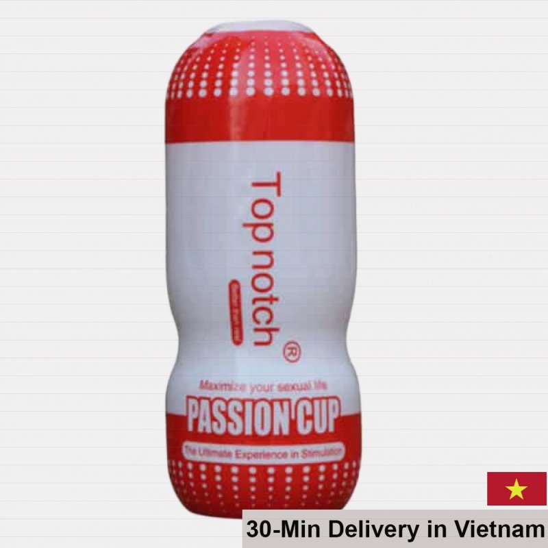 Top Notch Compact Travel Silicone Vaginal Masturbator Cup 