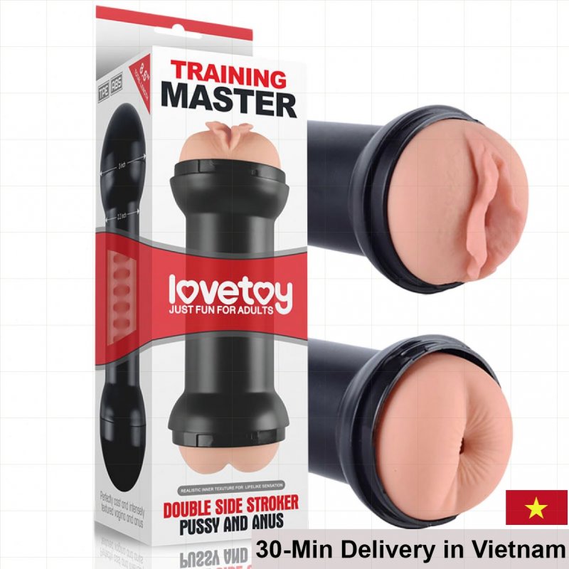 Lovetoy Training Master Dual-Ended Masturbation Cup US 2-in-1 