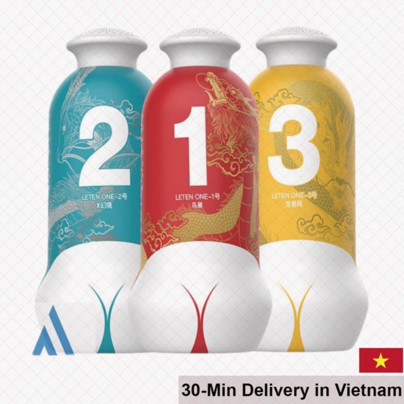 Leten One Compact Male Masturbator with Sound Silicone Soft 