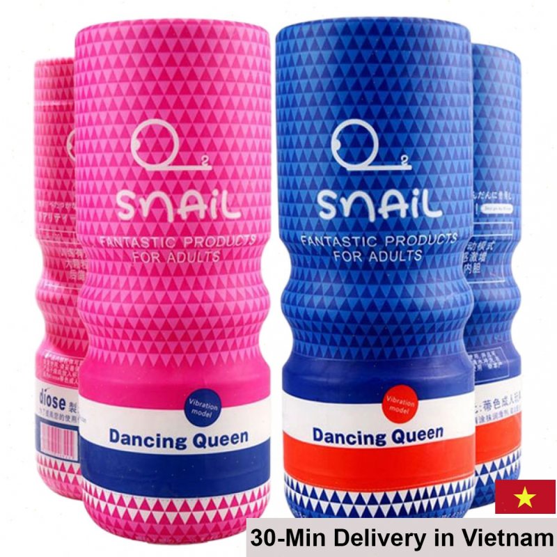 Snail Dancing Queen 20 Mode Rechargeable Transparent Masturbator 