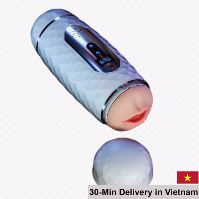 Mizzzee ZZ39 Dual LCD Masturbator Vibrating Cock Cup 