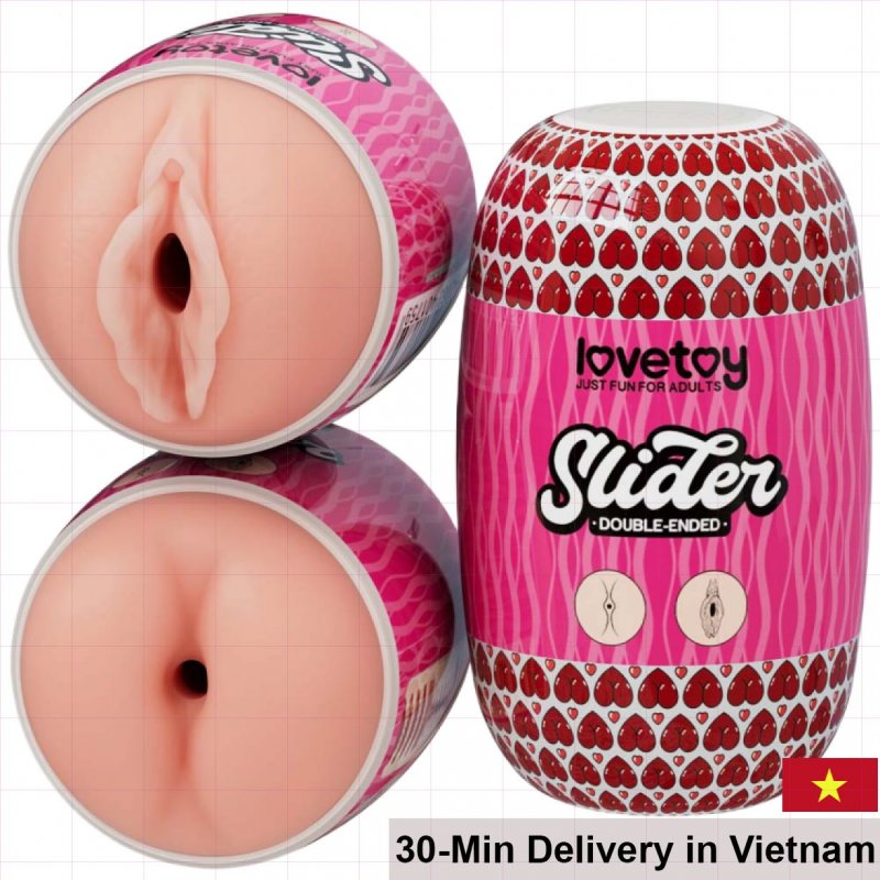 Lovetoy Slider Dual-Ended Mini Vaginal & Anal Stimulator 