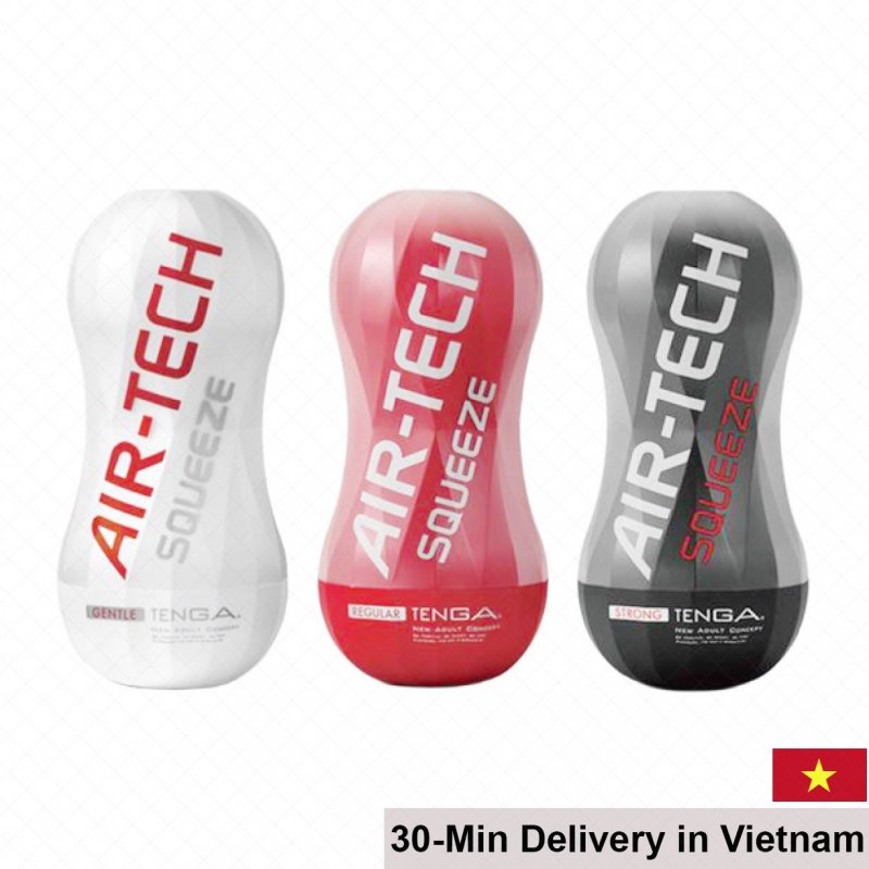 Tenga AirTech Queeze Japanese Premium Soft Silicone Cup 