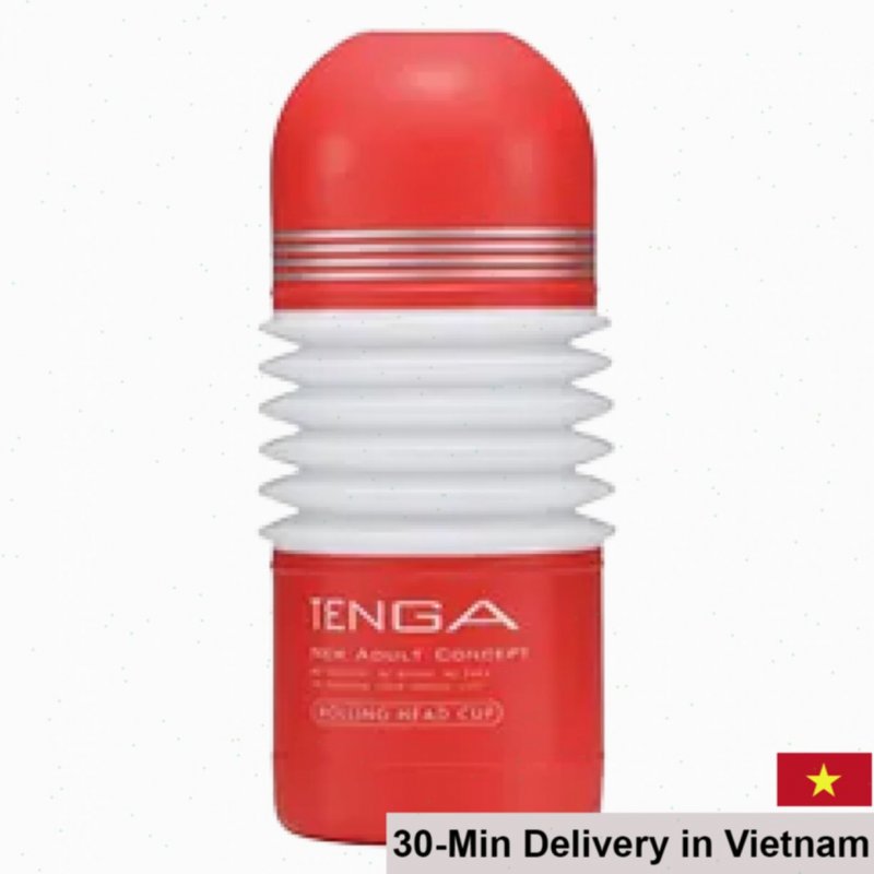 Tenga branded Japanese male masturbator 360-degree stimulating spinning 