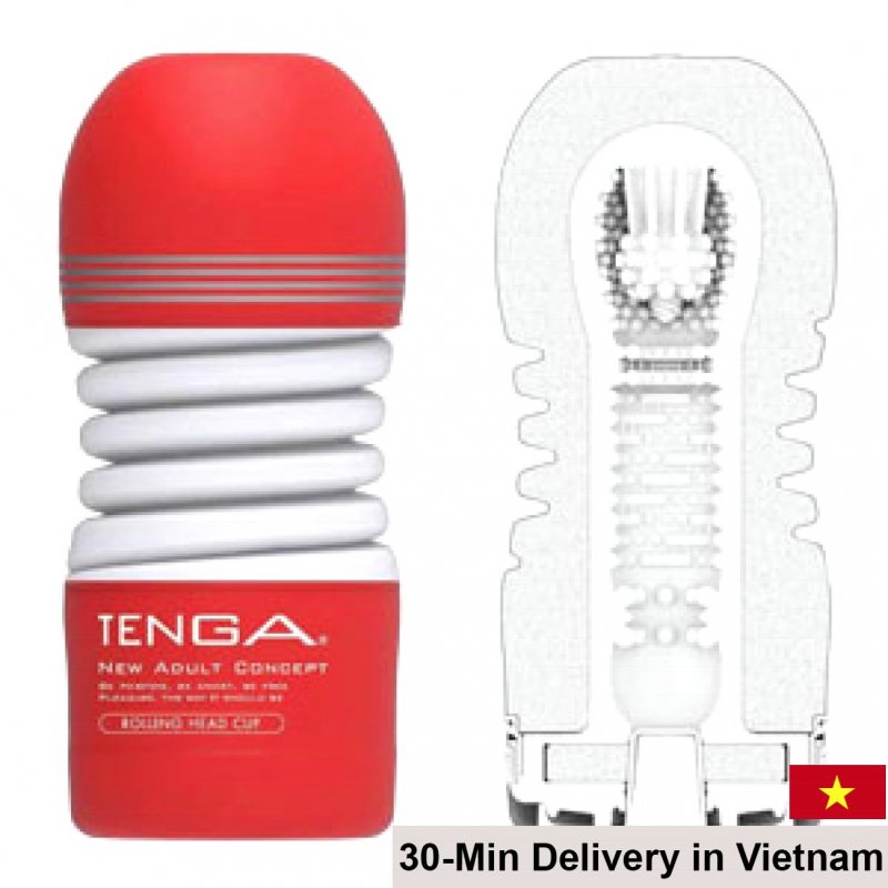 Tenga Rolling Head Cup 360° suction masturbator 