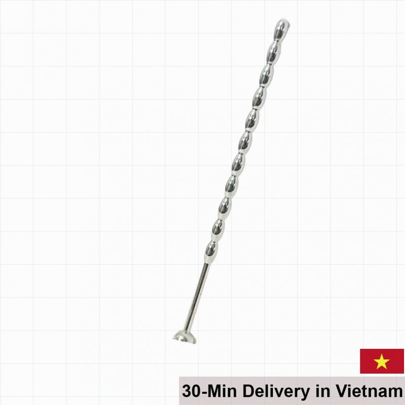 Stainless Steel Urethral Sound Stimulator 158mm for Gay Men 