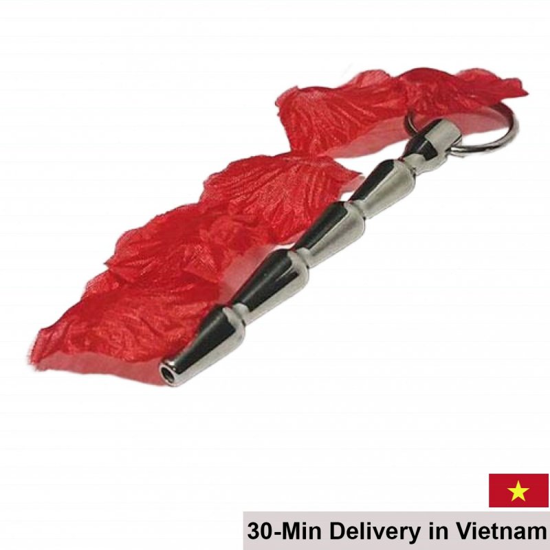 Stainless Steel Urethral Sound Stimulator Gay Sex Toy 10.3cm 