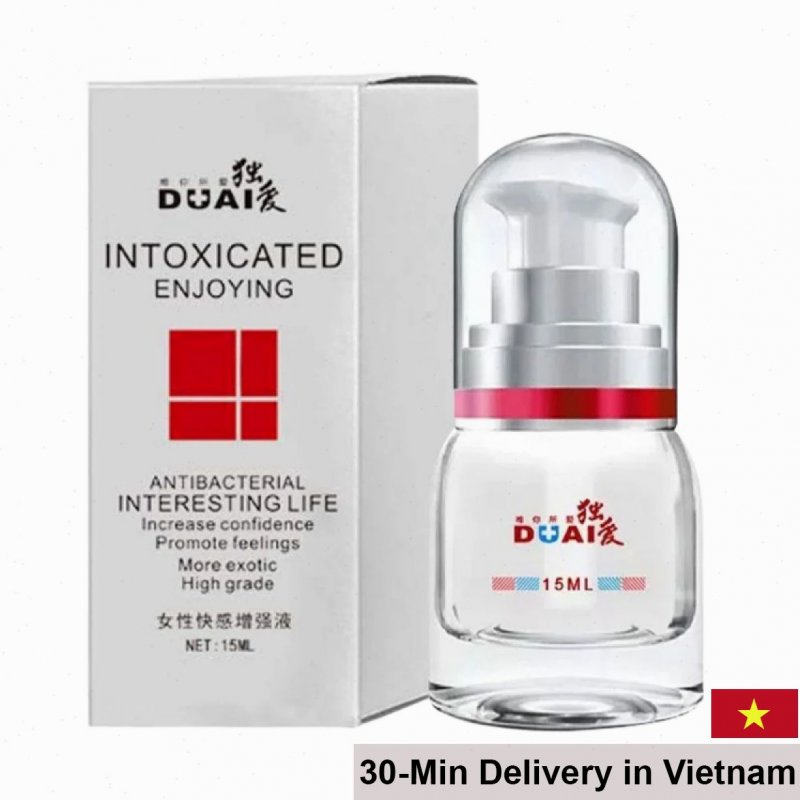 Duai Intoxicated Female Arousal Lubricant Gel 15ml Bottle 