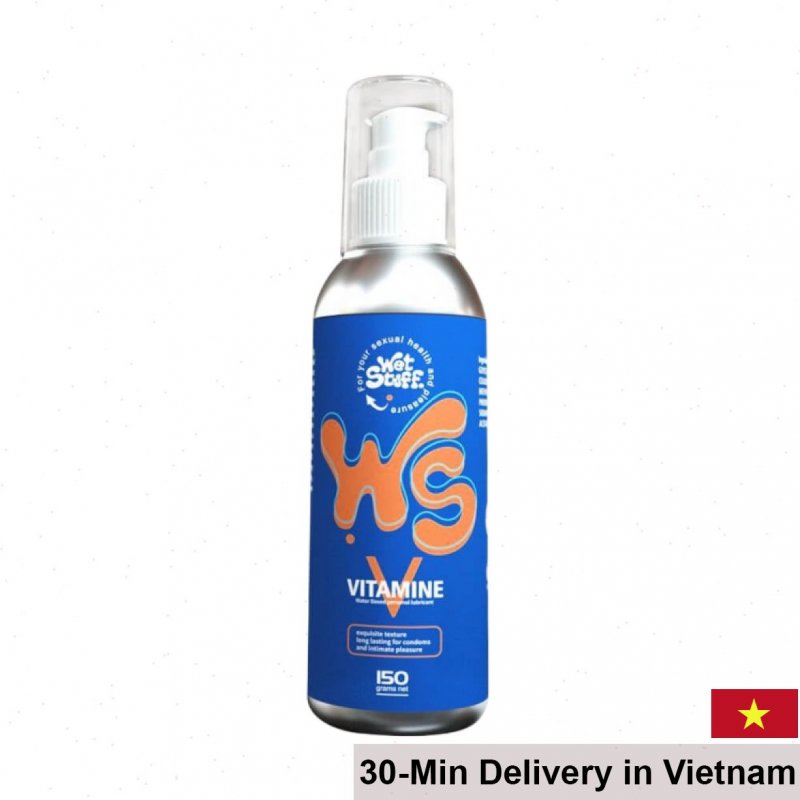 Wet Stuff Vitamin E Water-Based Lubricant 150g 