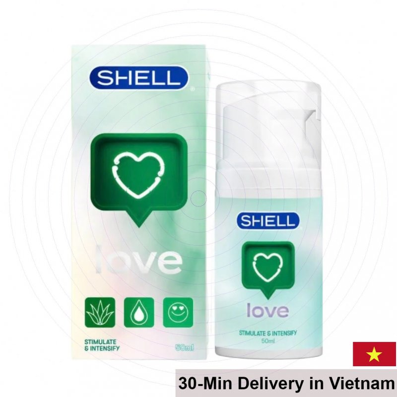 Shell Love Aloe Vera Lubricant Gel for Intense Sensation 