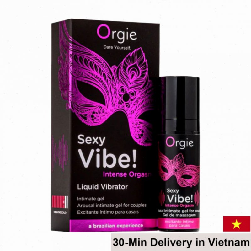 Orgie Sexy Vibe Gel Intense Warming Cooling Orgasm Booster 