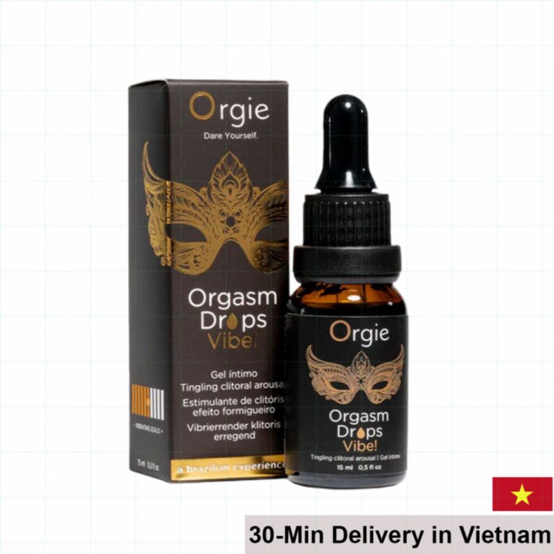 Orgie Orgasm Drops 3in1 Clitoral Stimulating Gel 30ml 