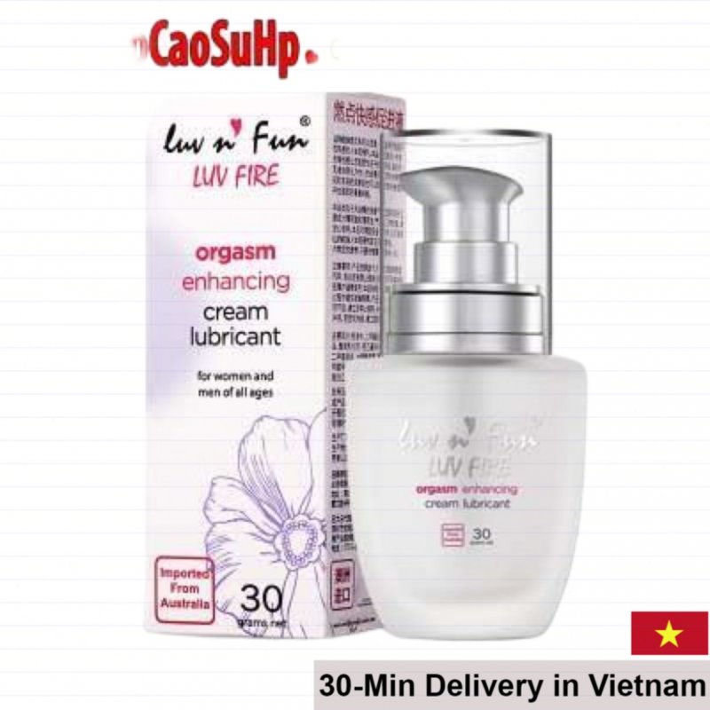 Luvn Fun Fire Warming Lubricant Hot Sensation Exciting Gel 