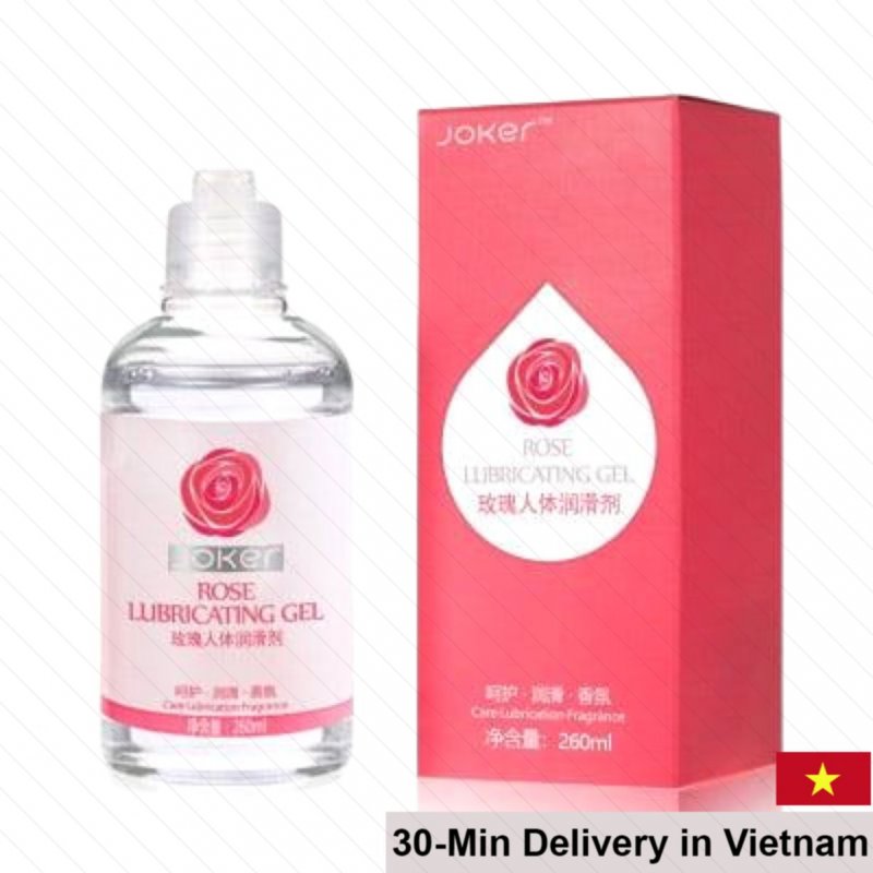Joker 260ml Rose Aloe Sensitive Skin Lubricant Gel 