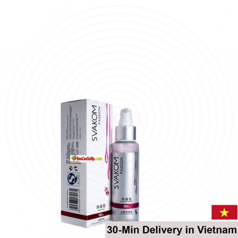 Svakom Warm Premium Silicone Heating Lubricant 60ml Intense 