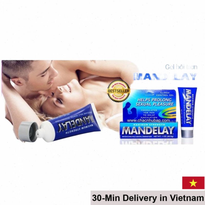 Mandelay 2in1 Lubricant Delay Gel Moisturize Enhance Pleasure 
