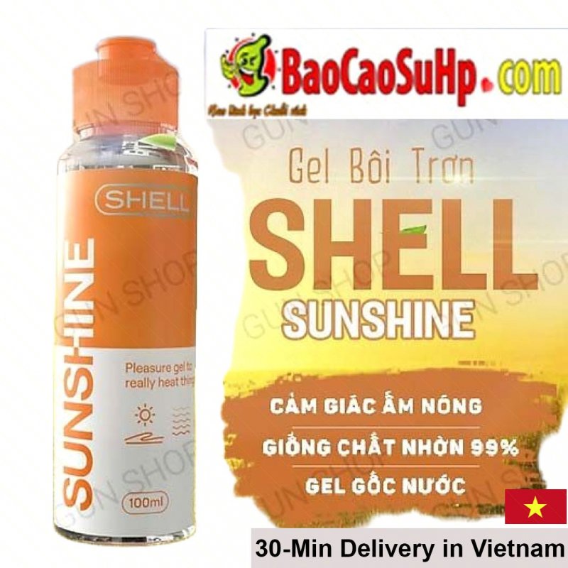 Shell Warming Lubricant Gel 100ml Enhanced Sensual Pleasure 
