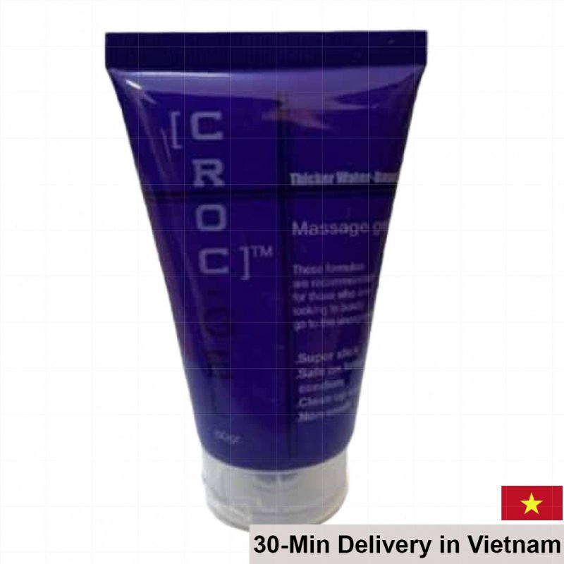 Volcano Croc Scentless Water-Based Lubricant Gel 