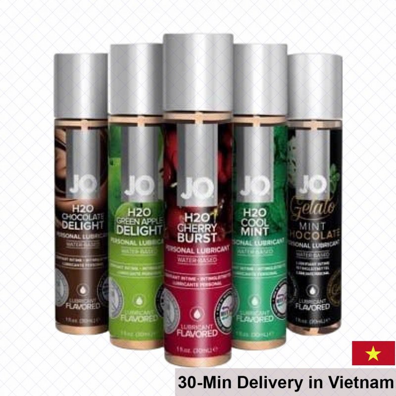 Jo H20 Fruity USA Natural Scented Water-Based Personal Lubricant 