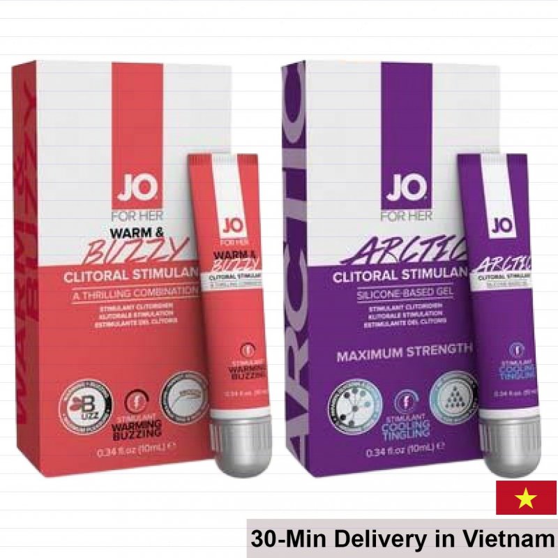 JO Warm Buzz Gel Female Arousal Lubricant Intense Pleasure 