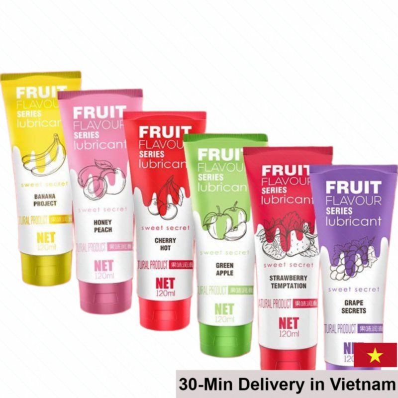 OLO Fruit Flavour Water-Based Personal Lubricant 120ml Bottle 