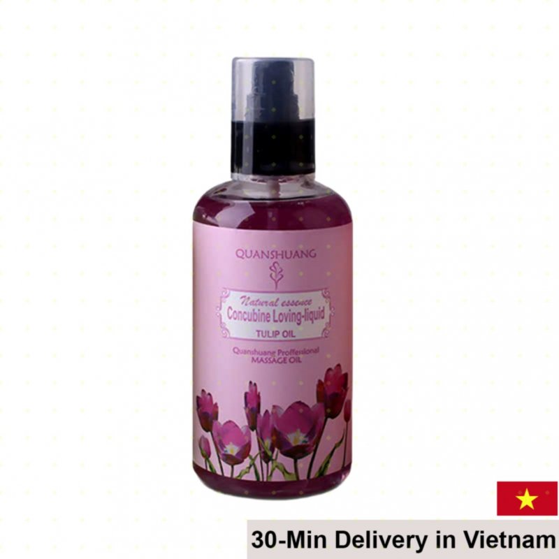 Quanshuang Tulip Scented Relaxing & Stimulating Massage Oil 300ml 