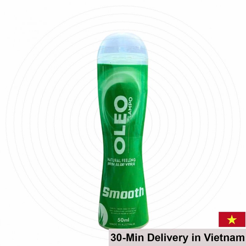 Oleo Lampo Aloe Vera Water-Based Lubricant Soothes & Moisturizes 