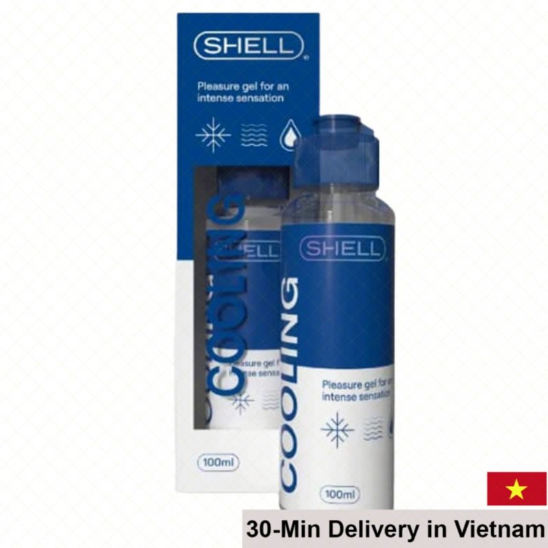 Shell Cooling Lubricant Gel 100ml Mint Fresh Long-Lasting 