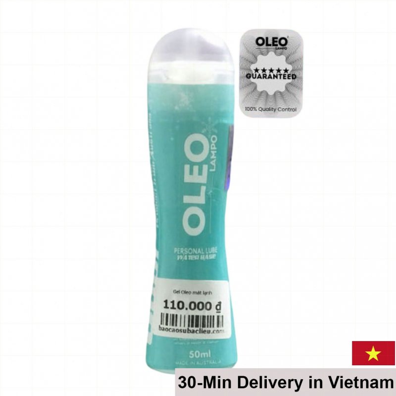Oleo Lampo Cool 50ml Cooling Lubricant for Smooth Intimacy 