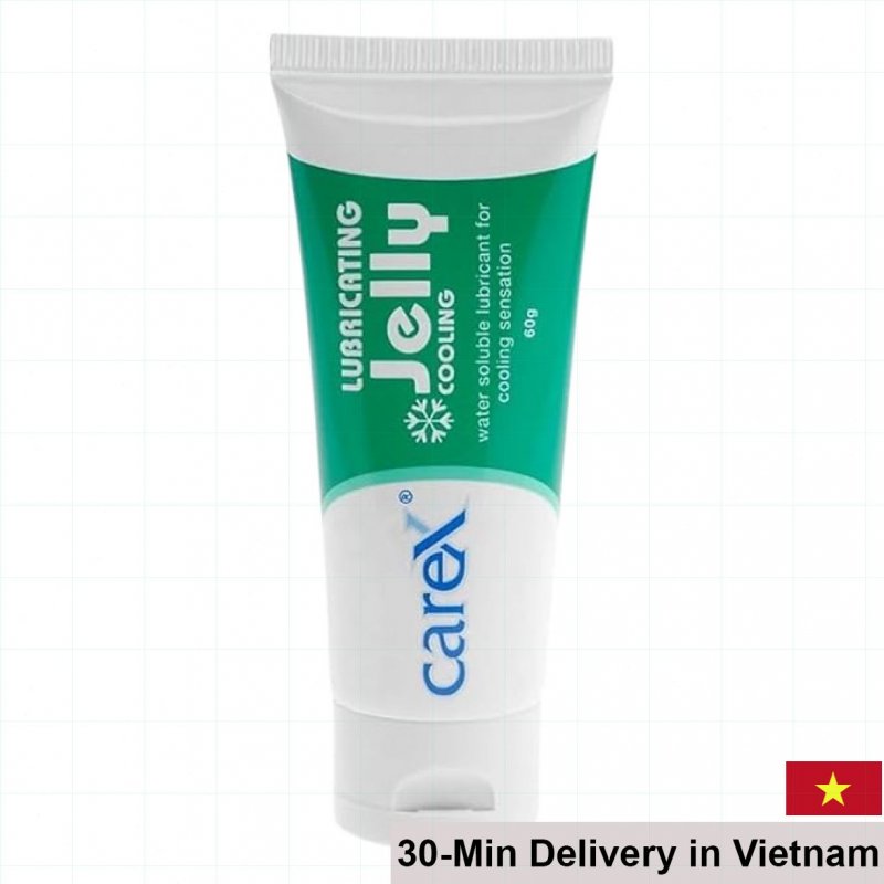 Carex Jelly Cooling Lubricant 60g Water-Based Pleasure 