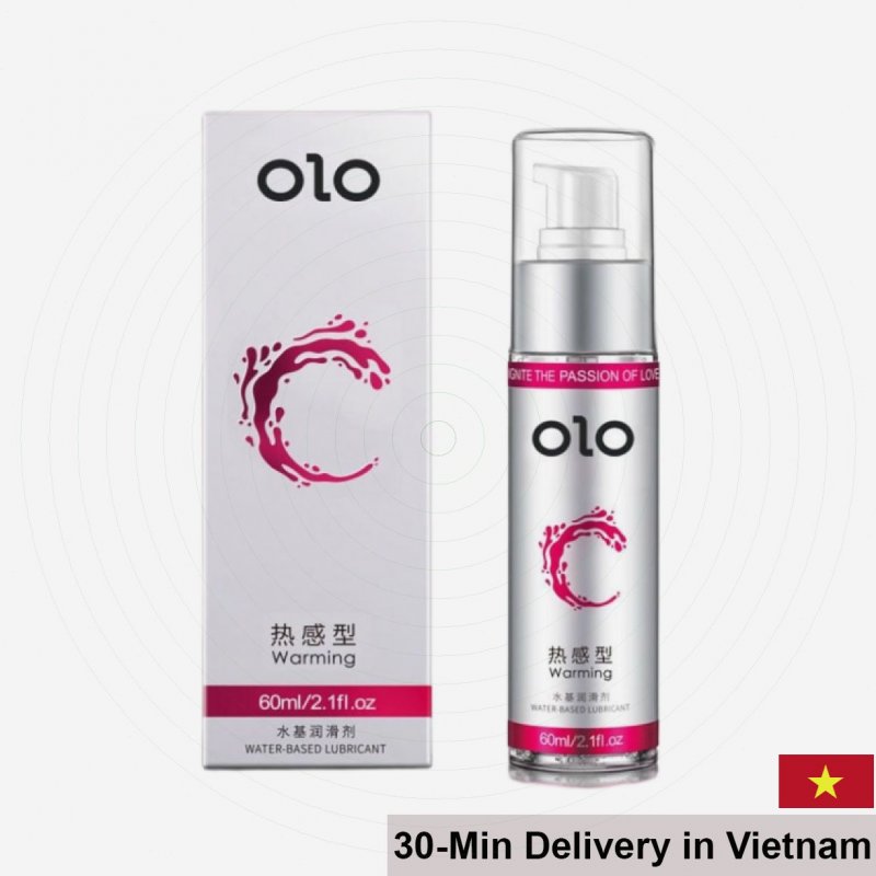 OLO Warming Lubricant 60ml Hot Sensation Intimate Gel 