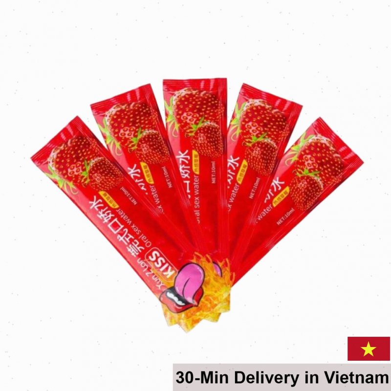 Xun Z Lan Kiss Hot Strawberry Flavor Warming BJ Love Juice 