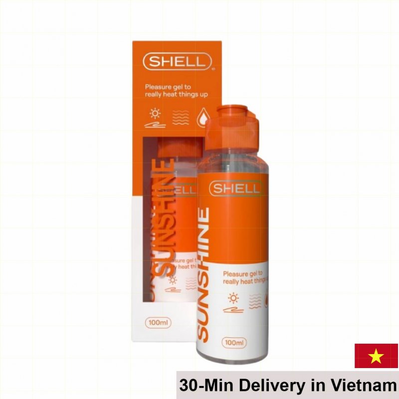 Shell Sunshine Warming Lubricant 100ml Sensual Glide 