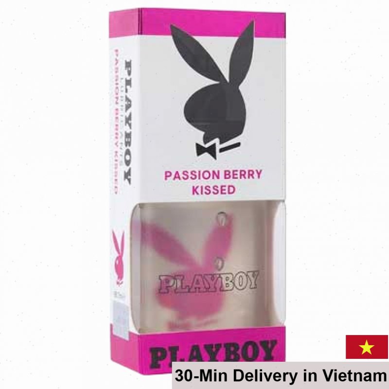 Playboy Passion Berry Kissed Lubricant 88.7ml Strawberry Scent 