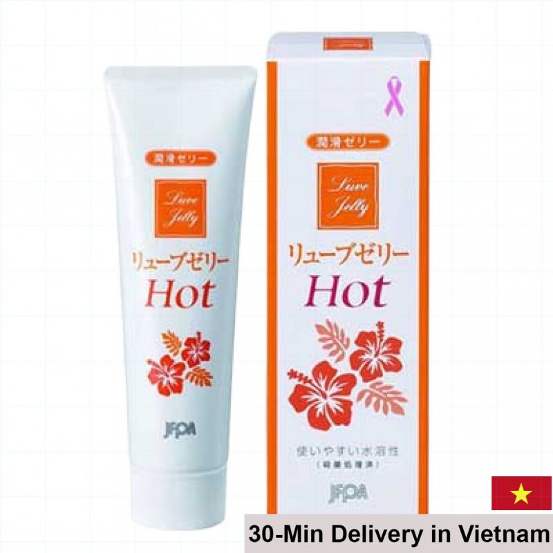 Jex Luve Jelly Hot Premium Japanese Lubricant Warming Smooth 55g 