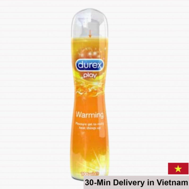 Durex Warming Lubricant Gel Warm Smooth Moisturizing 